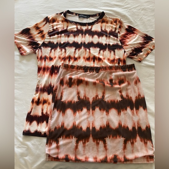 PrettyLittleThing Dresses & Skirts - Tie-Dye Coord